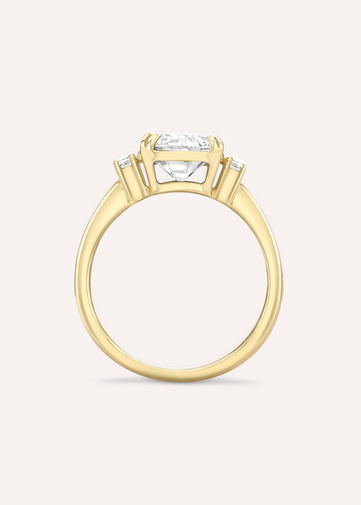 Mini Mae West Lab-Grown Diamond Ring