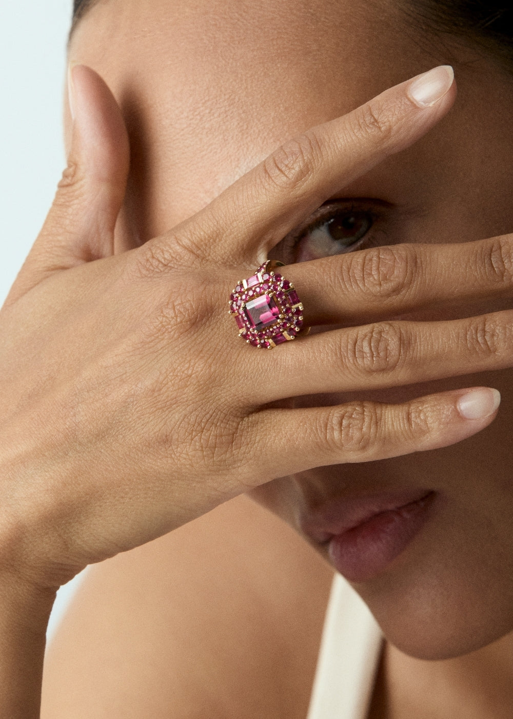 Carmen Rhodolite, Garnet & Ruby Ring