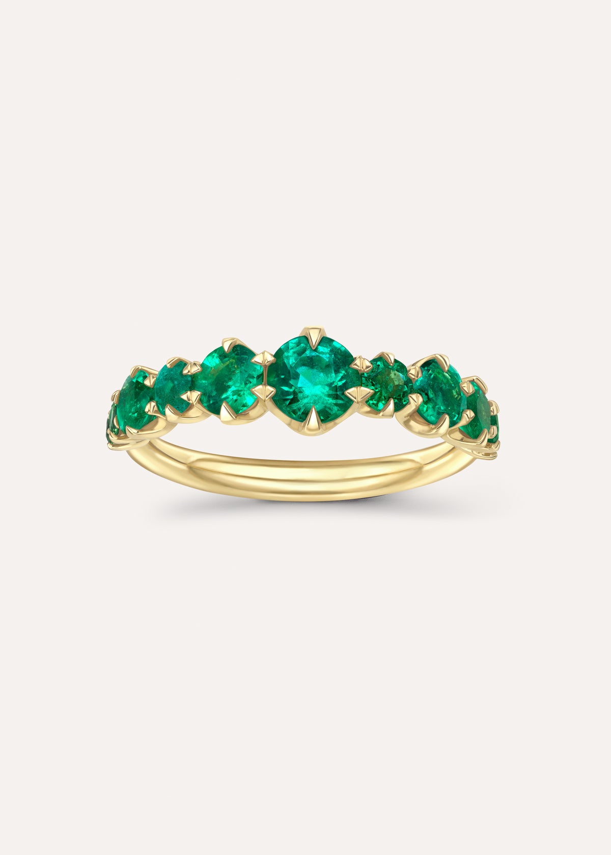 Starry Night Emerald Ring