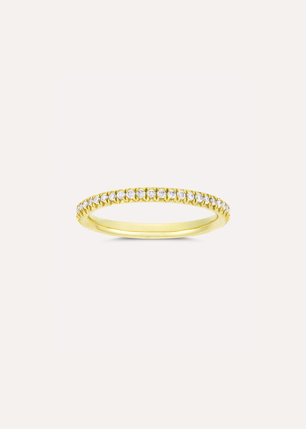 Minnow Three-Quarter Lab-Grown Diamond Pinky Eternity Ring