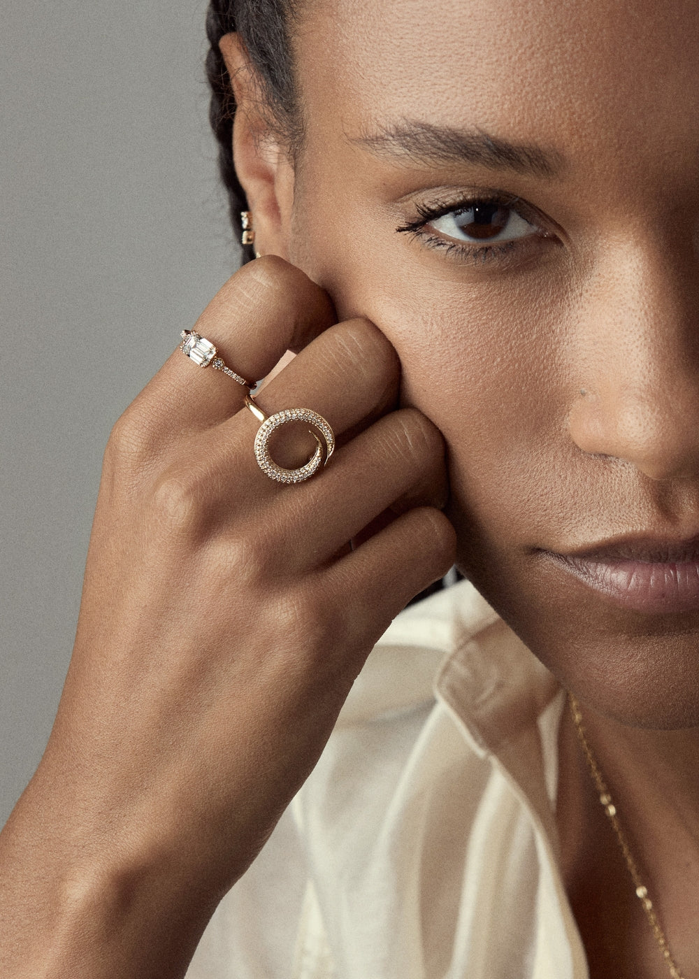 Toro Pavé Lab-Grown Diamond Ring