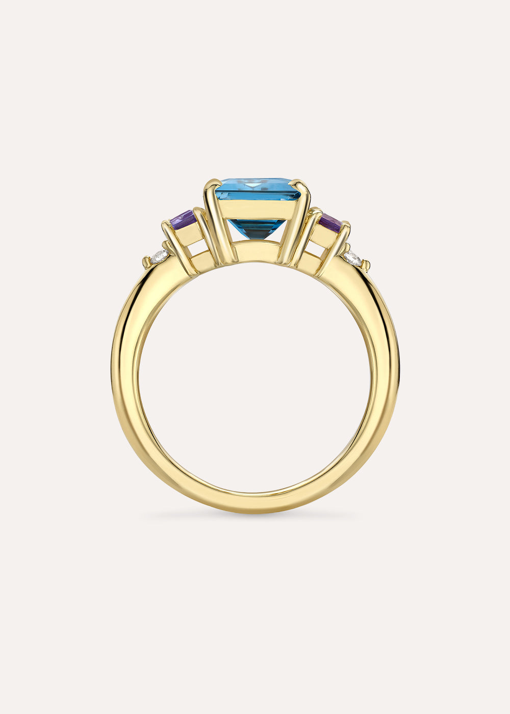 Charli Blue Topaz Cocktail Ring