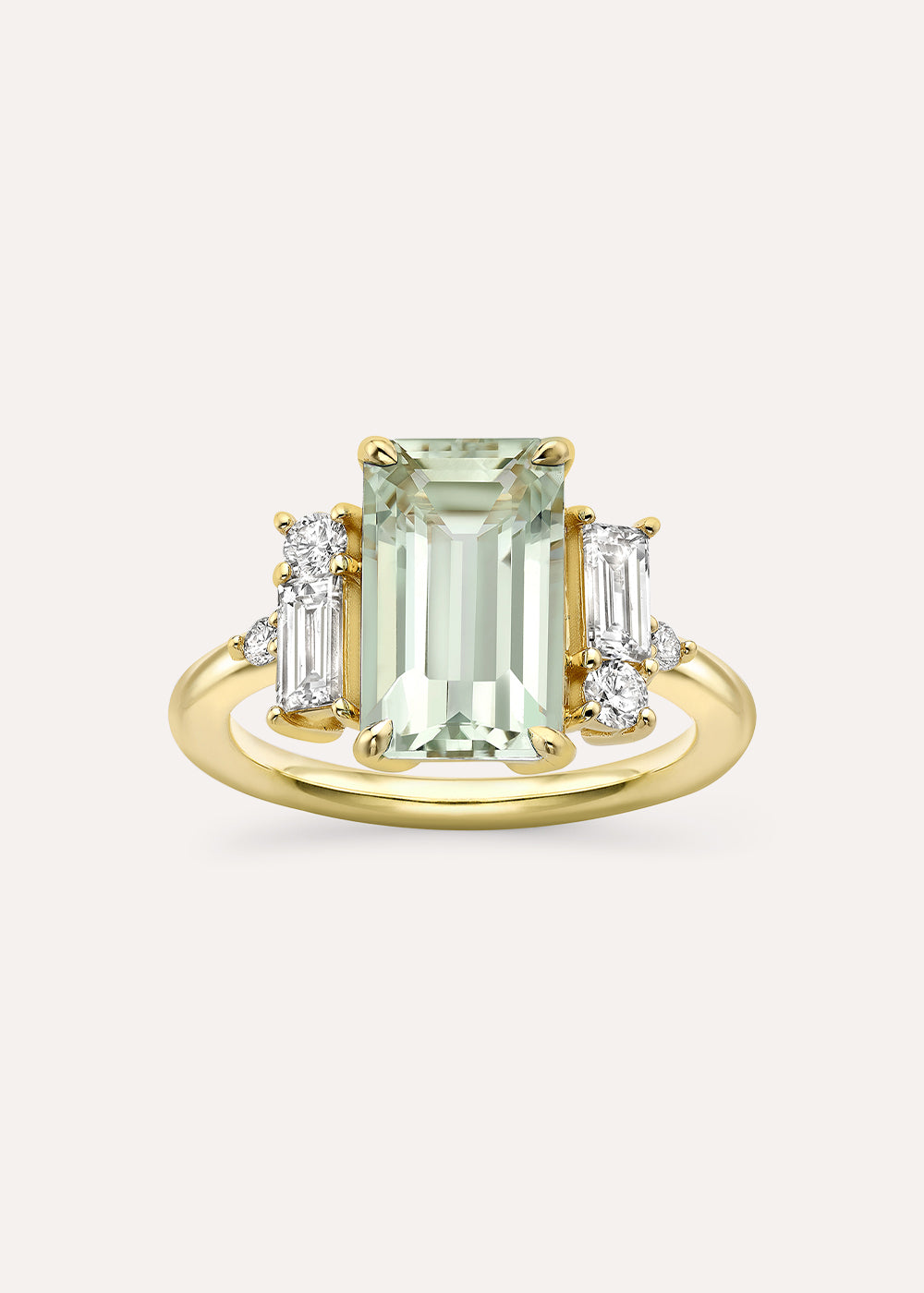 Charli Green Amethyst Cocktail Ring