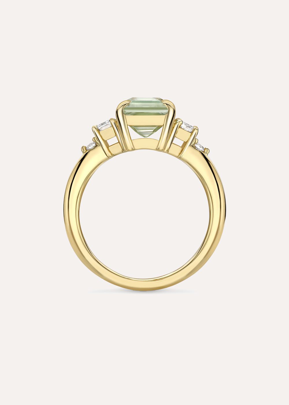 Charli Green Amethyst Cocktail Ring