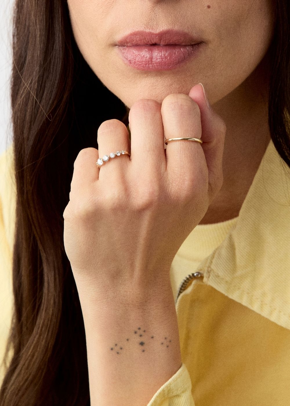 Shuga Lab-Grown Diamond Graduated Ring