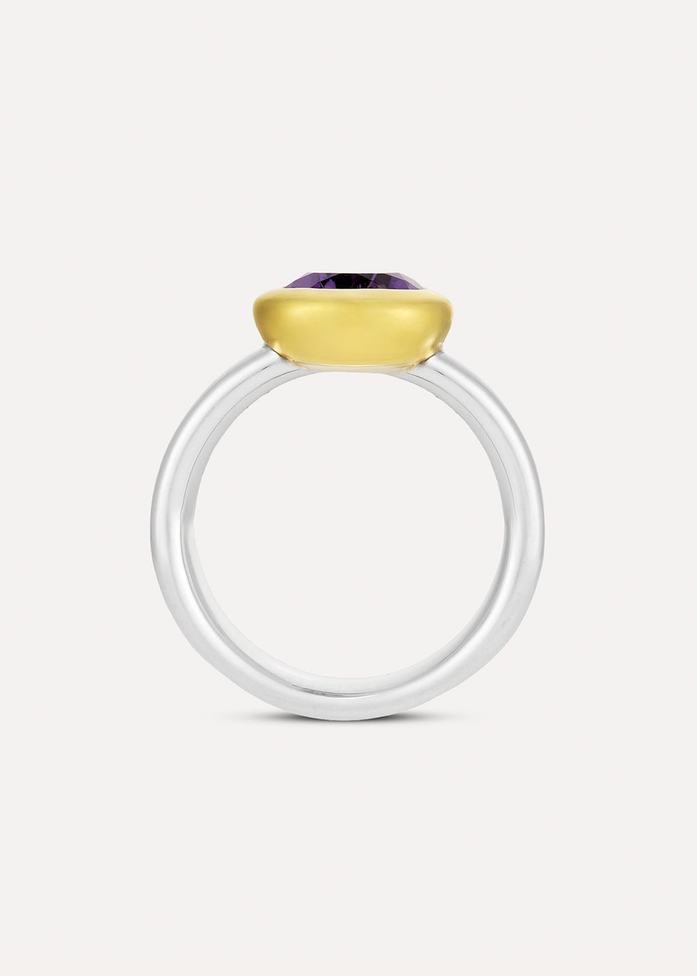 Paloma Amethyst Cocktail Ring