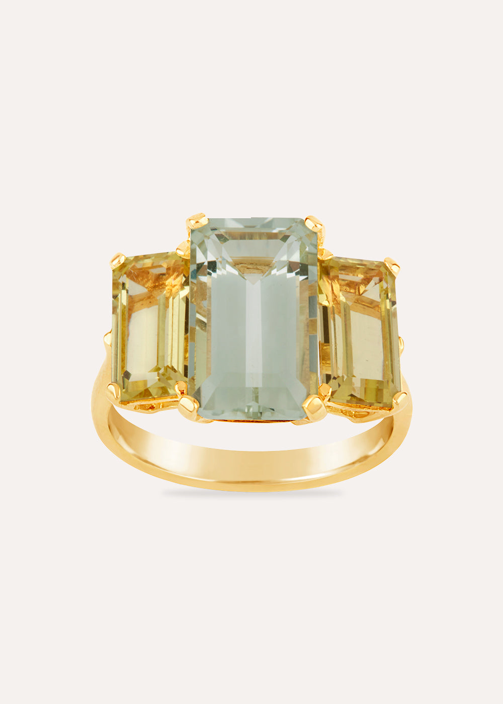 Trinny Amethyst & Oro Verde Cocktail Ring