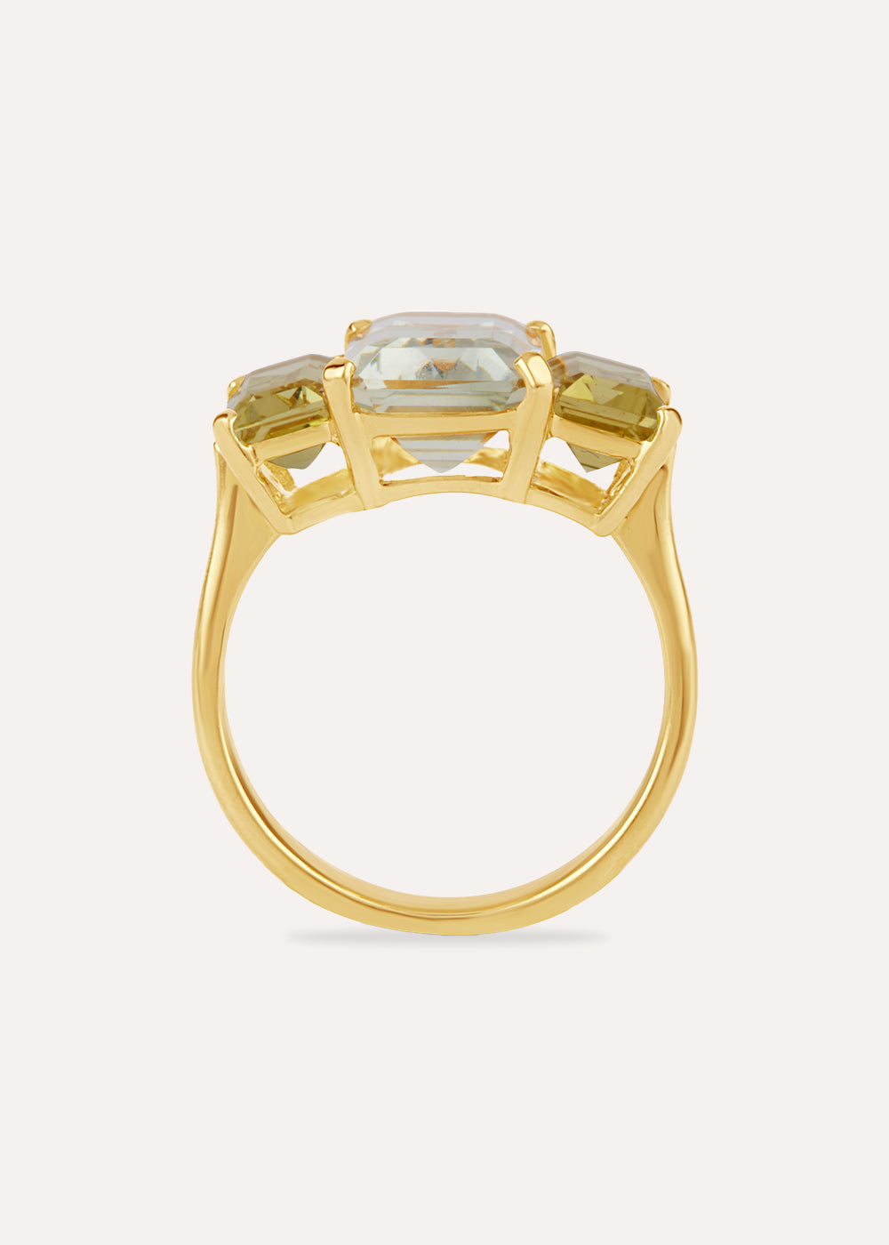 Trinny Amethyst & Oro Verde Cocktail Ring
