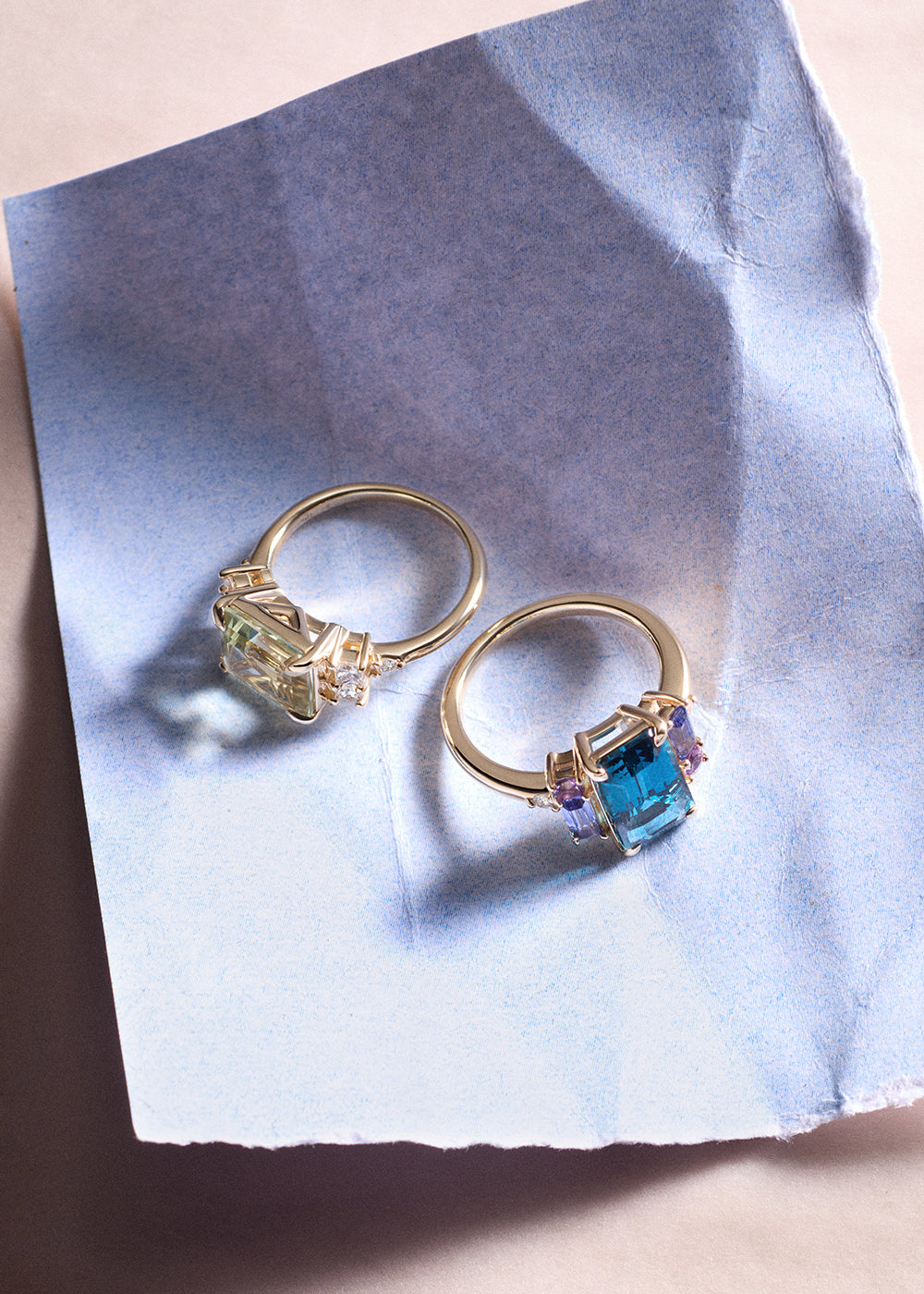 Charli Blue Topaz Cocktail Ring