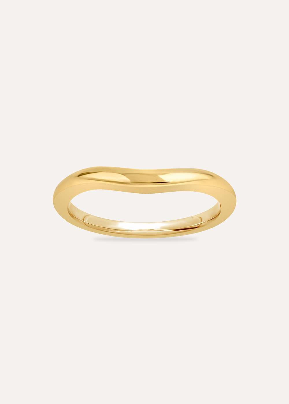 Light Curve Wedding Band 1.9mm