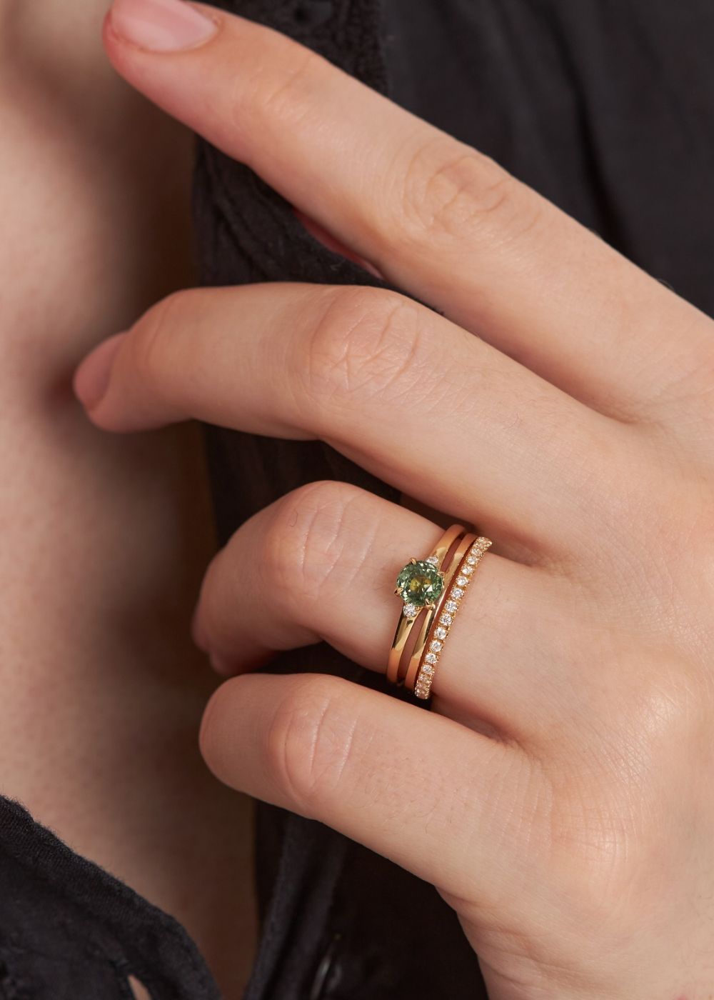 Rosie Diamond Half Eternity Ring
