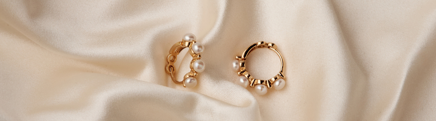 Solid Gold Earrings