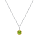 August Peridot Birthstone Pendant