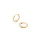 Bamboo Micro Hoops
