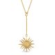 My World Sun Chain Charm Pendant