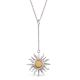 My World Sun Chain Charm Pendant