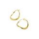 Wave Small Hoops