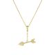My World Arrow Charm Pendant