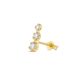 Single Elyhara Diamond Trio Stud