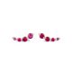Shuga Ruby Crawler Stud Earrings