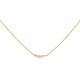Shuga Tapering Scoop Necklace