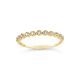 Forget-Me-Not Diamond Half Eternity Ring