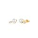 Shuga Pearl & Lab-Created Diamond Studs