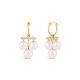 Shuga Large Triple Pearl & Lab-Created Diamond Drops