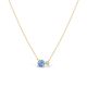 Elyhara Sapphire and Diamond Duo Pendant