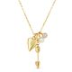 My World Heart Locket, Arrow, Pearl and Bon Bon Charm Cluster Pendant