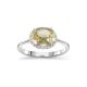Mia Lemon Sapphire & Diamond Ring