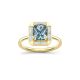 Heni Blue Sapphire & Diamond Ring