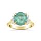 Krista Emerald & Diamond Ring