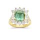 Thea Tourmaline & Diamond Ring