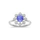 Celandine Tanzanite Ring