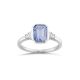 Mila Blue Sapphire & Diamond Ring
