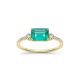 Betony Emerald Ring