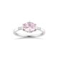 Jenna Pink Sapphire & Diamond Ring