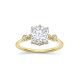 Iris Lab-Created Diamond Ring