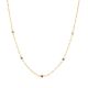 Rainbow Gemstone Chain Necklace