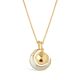 My World Orb Locket & Moon Charm Pendant