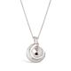 My World Orb Locket & Moon Charm Pendant