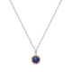 September Sapphire Birthstone Pendant