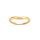 Tapering Curve Wedding Band