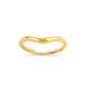 Deep Curve Wedding Band