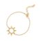 Gold Sunbeam bracelet