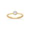 Dinny Hall Elyhara 18K Diamond Solitaire Ring 