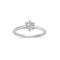 Miss Lily 18k Gold Diamond Solitaire Ring