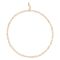Planished Solid Gold Necklace