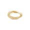 Signature Tapering 10k Gold Double Ring